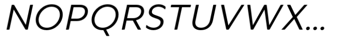 Merel Italic Font UPPERCASE