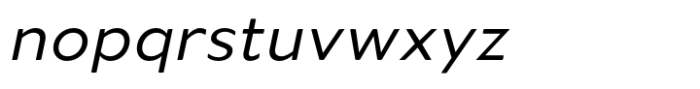 Merel Italic Font LOWERCASE