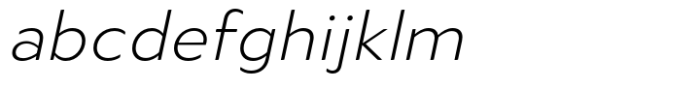 Merel Light Italic FONT