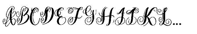 Merelya Font UPPERCASE