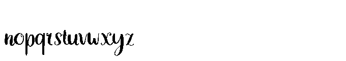 Merelya Font LOWERCASE