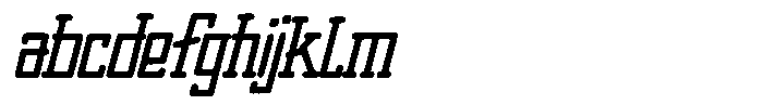 Merenga Grit Italic FONT
