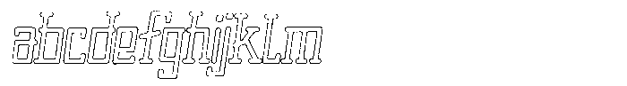 Merenga Grit Outline FONT