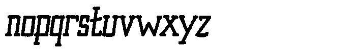 Merenga Ink Font LOWERCASE