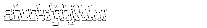 Merenga Outline FONT