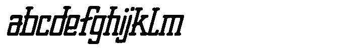 Merenga Rough Italic FONT