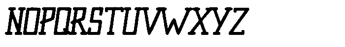 Merenga Rough Font UPPERCASE