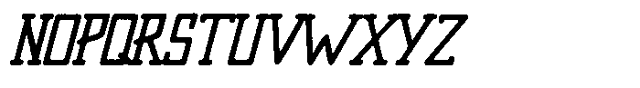 Merenga Scratch Italic Font UPPERCASE