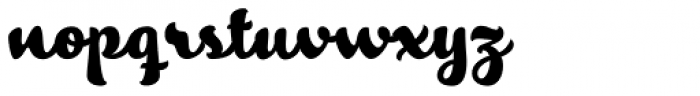 Merengue Script Regular Font LOWERCASE