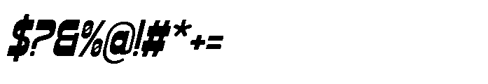 Mereum Dreamy Italic Font OTHER CHARS
