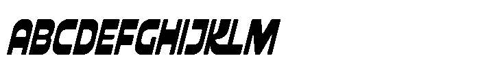 Mereum Dreamy Italic Font UPPERCASE