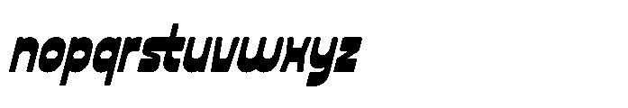 Mereum Dreamy Italic Font LOWERCASE
