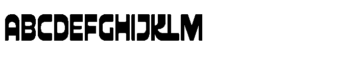 Mereum Dreamy Regular Font UPPERCASE