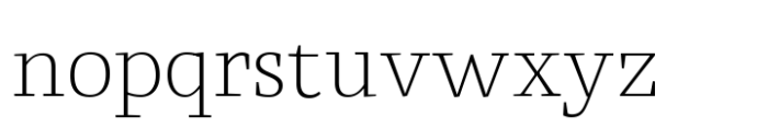 Mergansers Variable Font LOWERCASE