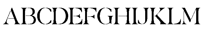 Mergila Regular Font UPPERCASE