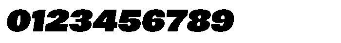Merica Futurist Black Italic Font OTHER CHARS