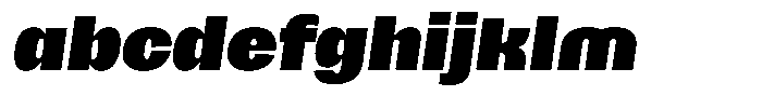 Merica Futurist Black Italic FONT
