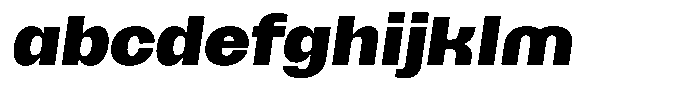 Merica Futurist Bold Italic FONT