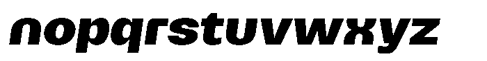 Merica Futurist Bold Italic Font LOWERCASE