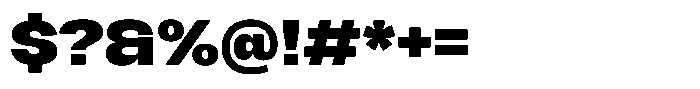 Merica Futurist Bold Font OTHER CHARS
