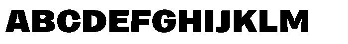 Merica Futurist Bold Font UPPERCASE