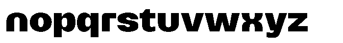 Merica Futurist Bold Font LOWERCASE