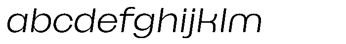 Merica Futurist Extra Light Italic FONT
