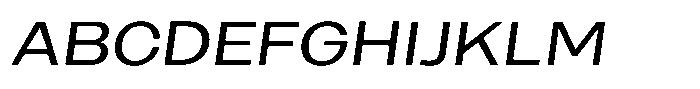 Merica Futurist Light Italic Font UPPERCASE
