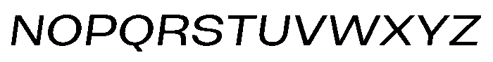 Merica Futurist Light Italic Font UPPERCASE