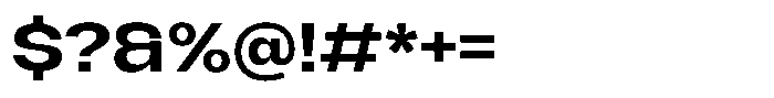 Merica Futurist Medium Font OTHER CHARS