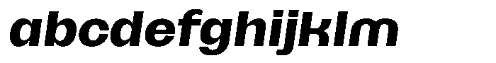 Merica Futurist Semi Bold Italic FONT
