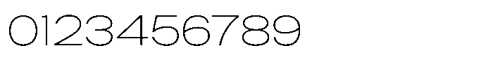 Merica Futurist Thin Font OTHER CHARS