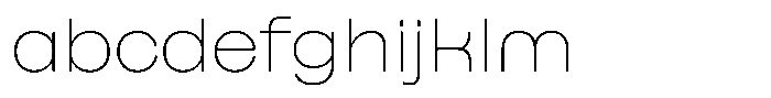 Merica Futurist Thin FONT