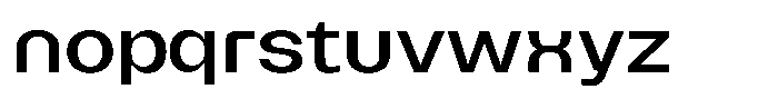 Merica Futurist Variable Font LOWERCASE