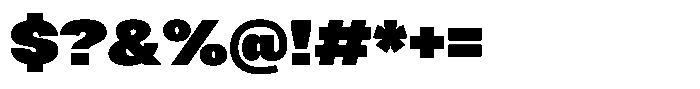 Merica Grotesk Black Font OTHER CHARS