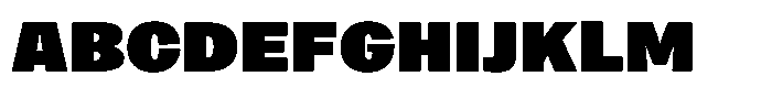 Merica Grotesk Black Font UPPERCASE