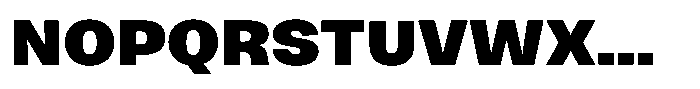 Merica Grotesk Bold Font UPPERCASE