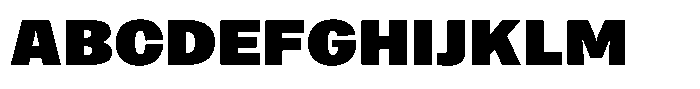 Merica Grotesk Extra Bold Font UPPERCASE