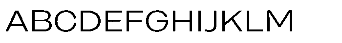 Merica Grotesk Extra Light Font UPPERCASE