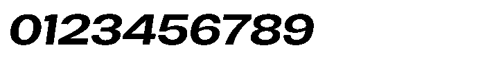 Merica Grotesk Medium Italic Font OTHER CHARS