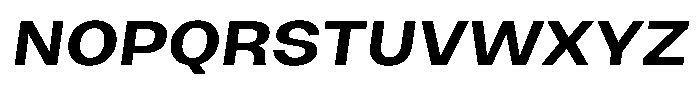 Merica Grotesk Medium Italic Font UPPERCASE