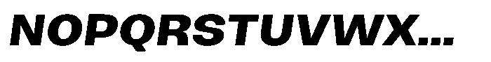 Merica Grotesk Semi Bold Italic Font UPPERCASE