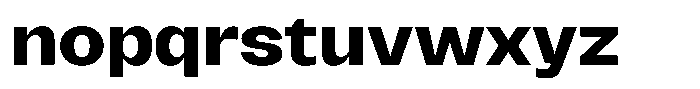 Merica Grotesk Semi Bold Font LOWERCASE
