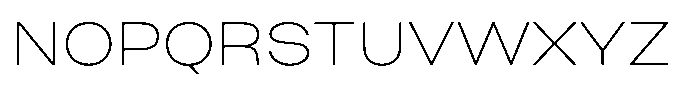 Merica Grotesk Thin Font UPPERCASE