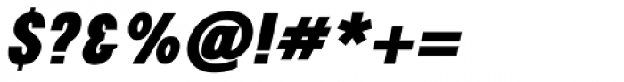 Meriden Black Italic Font OTHER CHARS
