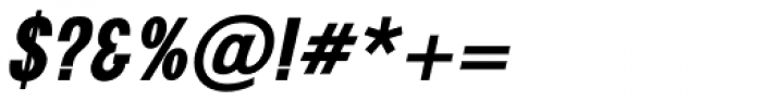 Meriden Bold Italic Font OTHER CHARS