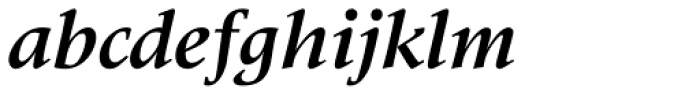 Meridien LT Std Bold Italic Font LOWERCASE