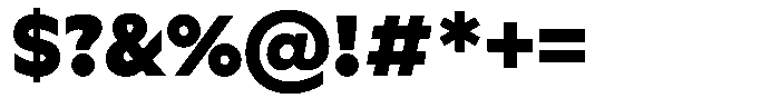 Meriko Black Font OTHER CHARS
