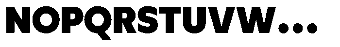 Meriko Black Font UPPERCASE