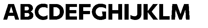 Meriko Bold Font UPPERCASE